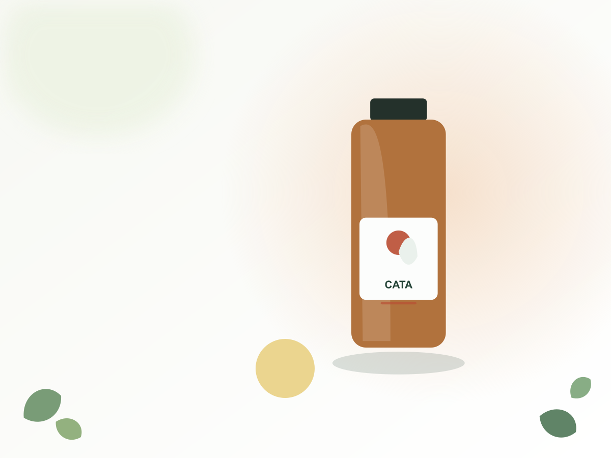 Sản phẩm chăm sóc cơ thể CATA cùng nguyên liệu thực vật